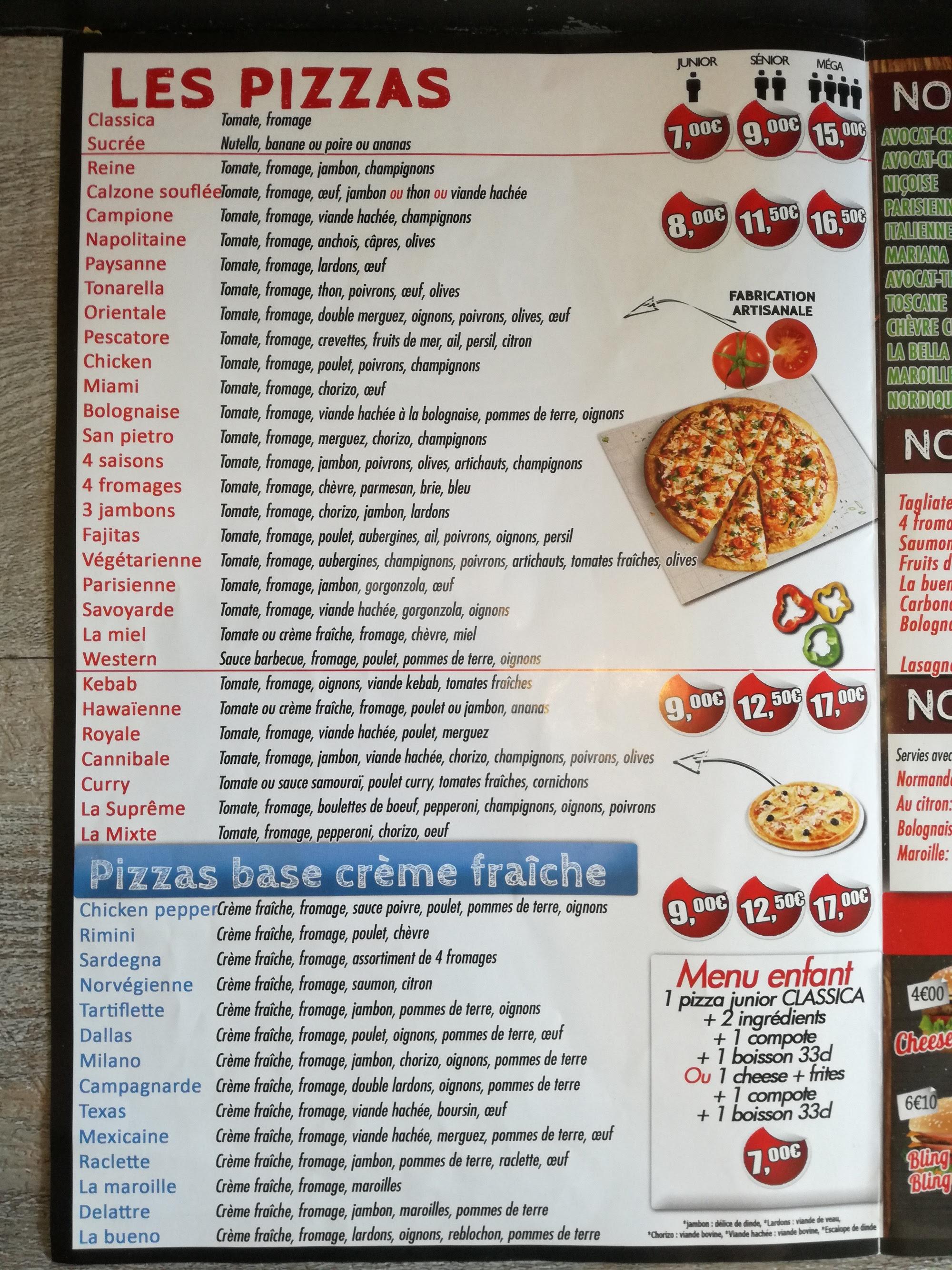 Pizza Delattre (LISLET) - Horaires, siret, téléphone, adresse sur ...